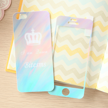 Cute Pattern Iphone Screen Protector (front And Back) on Luulla